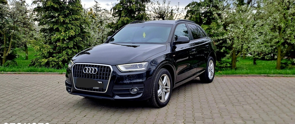 Audi Q3 cena 63900 przebieg: 207000, rok produkcji 2013 z Brodnica małe 254